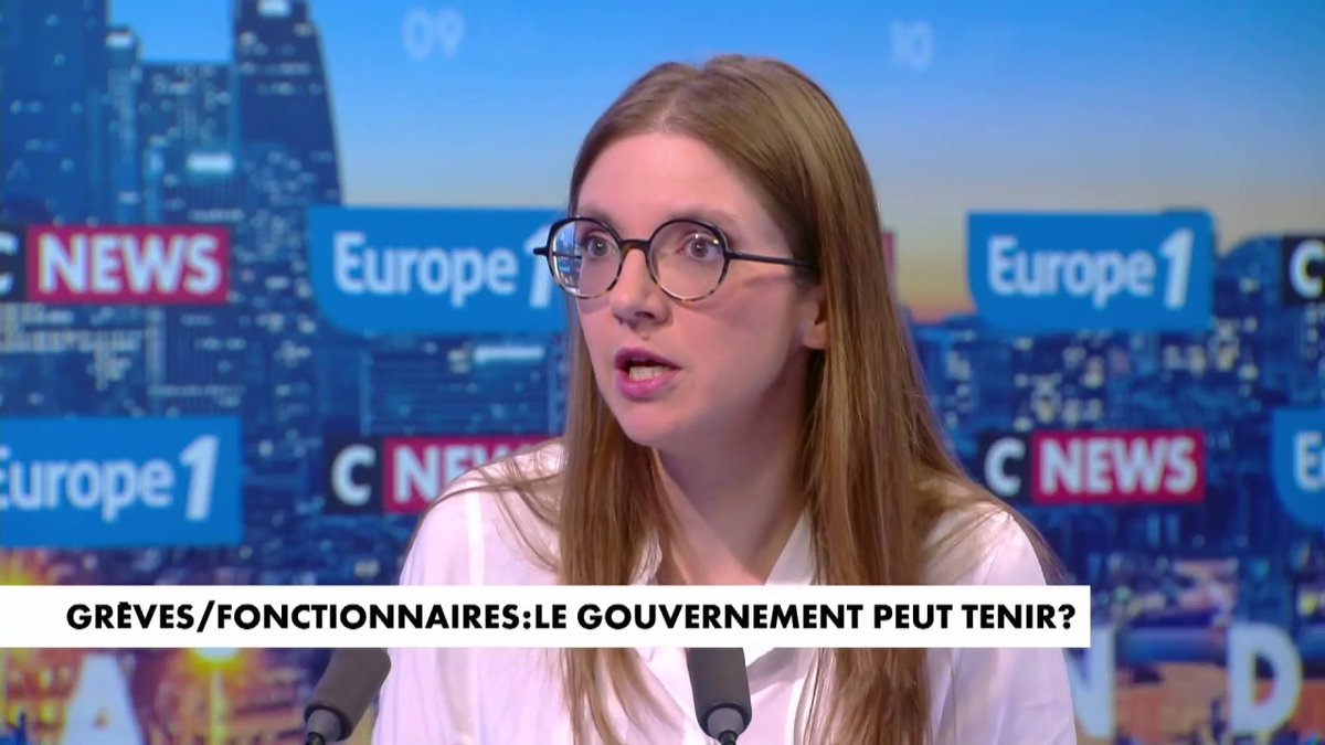 "Je ne sais pas expliquer à un éboueur du privé que lui a jusqu'à 3 jours de carence mais qu'un fonctionnaire n'en a qu'un, ça c'est injuste" déclare Aurore Bergé #LaGrandeITW #Europe1