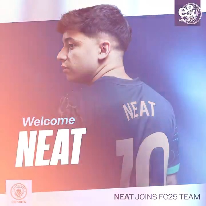 Itโs looking pretty Neat in here! โจ Welcome to Man City Esports, Neat ๐ Presented by e& ๐ค