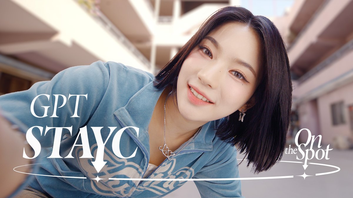 🗣 대답해줘 닷닷닷봇! #STAYC 가 보고싶을 땐 어떡해? 숨기지마 너의 맘💘 지금 스윗에게 추천하고 싶은 영상은 #온더스팟 이야! #GPT STAYC(스테이씨) #On_the_Spot 👉 [독점 공개] #스테이씨 비하인드! 멜론에서 만나기 🍈