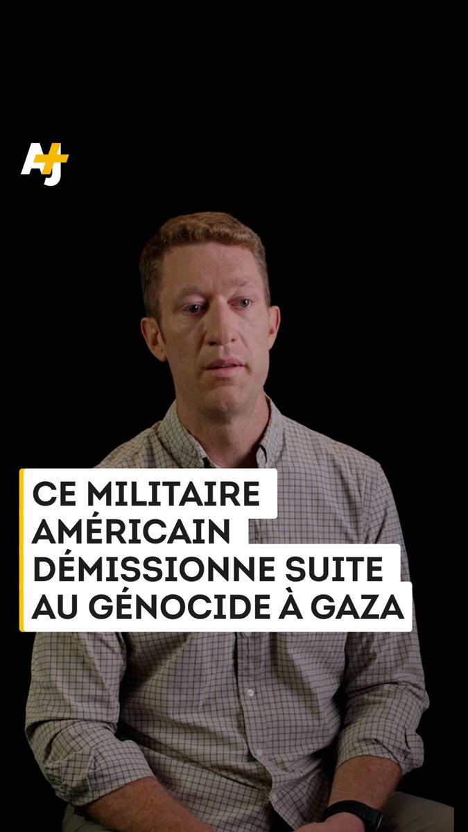 Ce militaire américain a démissionné après 16 ans de service, traumatisé par les exactions de l’armée israélienne à Gaza.
