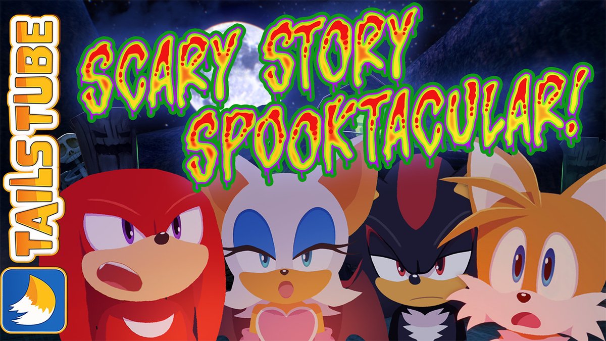 Tails invites Knuckles and Rouge to swap spooky stories to celebrate the season of fright! What chilling surprises await the trio in these Terrifying Tales of Terror? Happy Halloween!