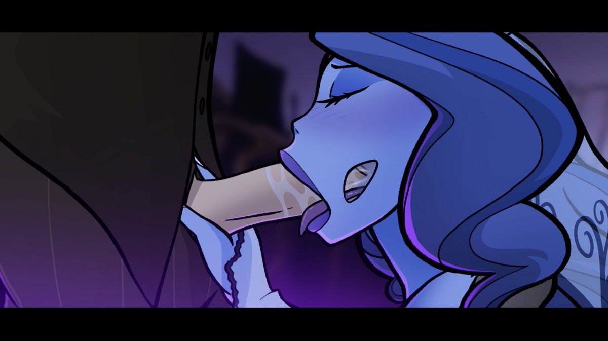 🎃 Celebrate Halloween with me! 🎃 My new Corpse Bride-inspired animation is ready for you 👀💀 Emily VA- 🍒 CherryRuby_VA🎙🔞 (COMMISSIONS OPEN) Victor VA & SFX- Saber_wolf
