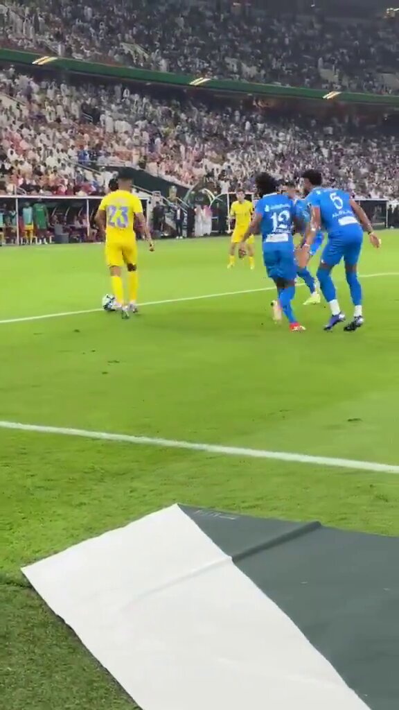 #النصر_الهلال كريستيانو رونالدو كابوس لكل هلالي مقصية تسوى تاريخهم كله 🔥