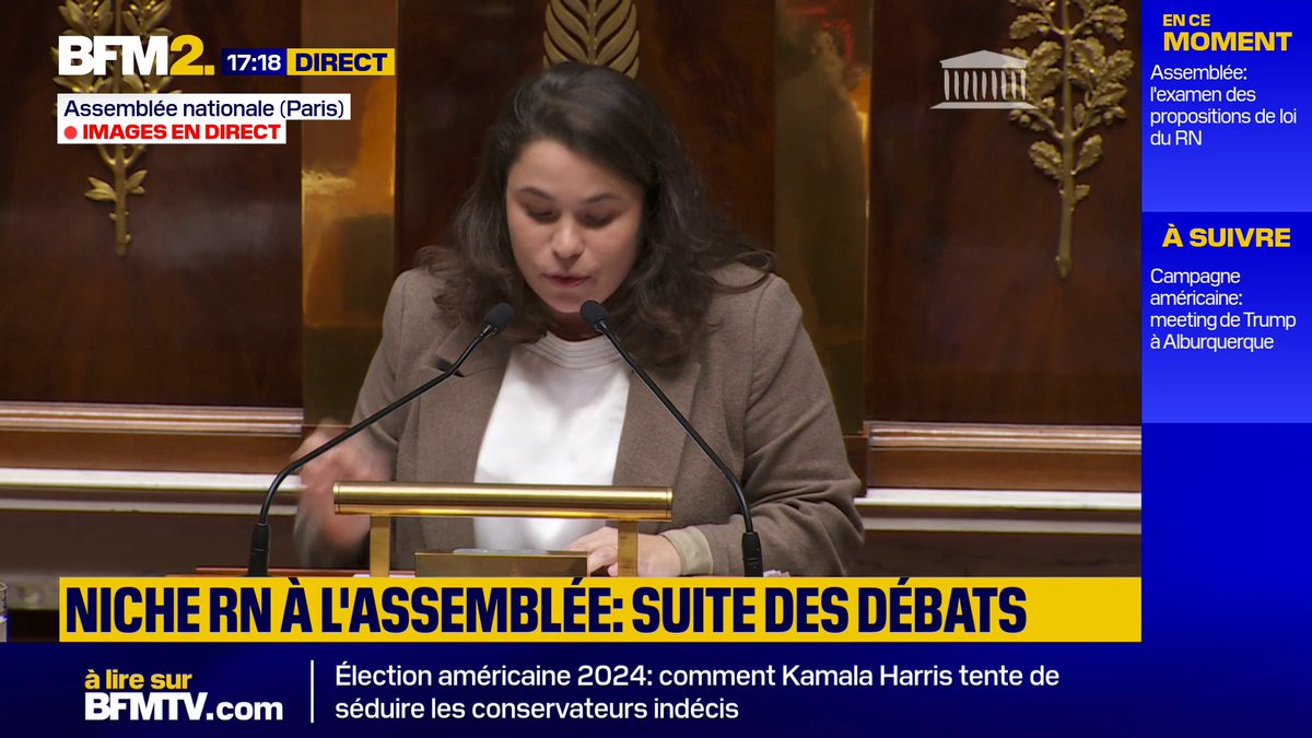 💬"Ce texte n'a pas pour vocation de protéger nos concitoyens, il se borne à broyer des vies" Léa Balage El Mariky (EELV) dénonce la proposition de loi du RN visant à assouplir les conditions d'expulsion des étrangers constituant une menace grave pour l'ordre public
