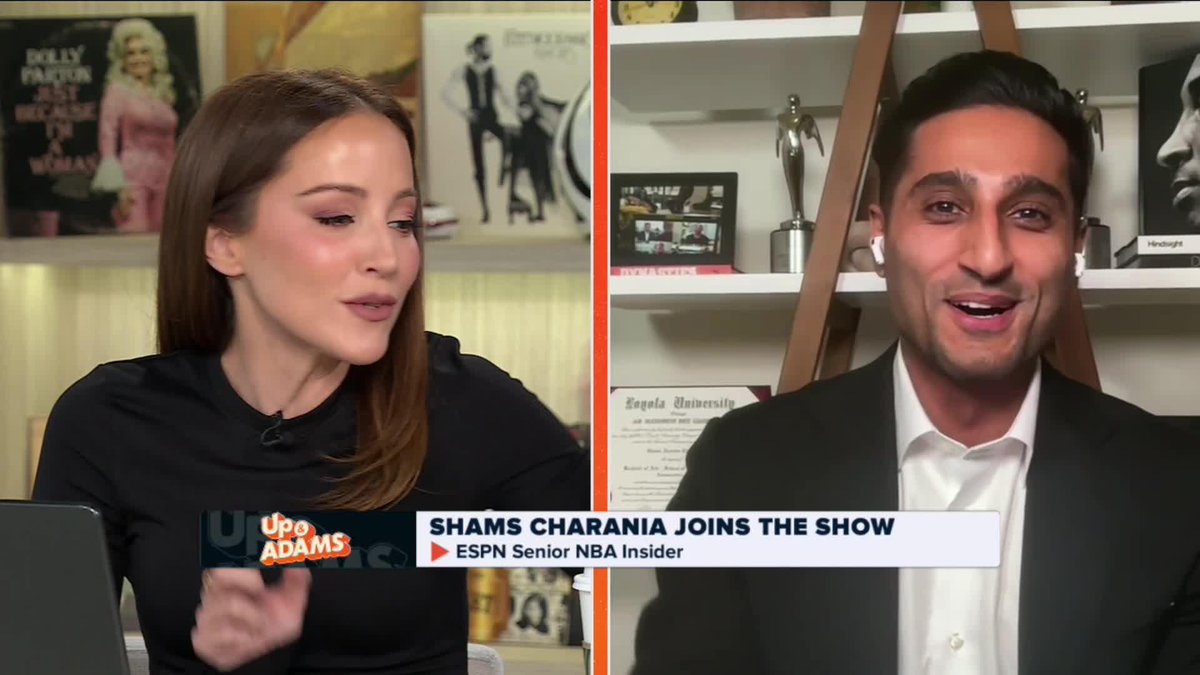 .Shams Charania names his TOP 3 HALLOWEEN CANDIES 🎃🍬🍭 Shams: "I'm gonna go almond joy..." Kay: "Almond joy? We never would've worked out." 😭 Kay Adams