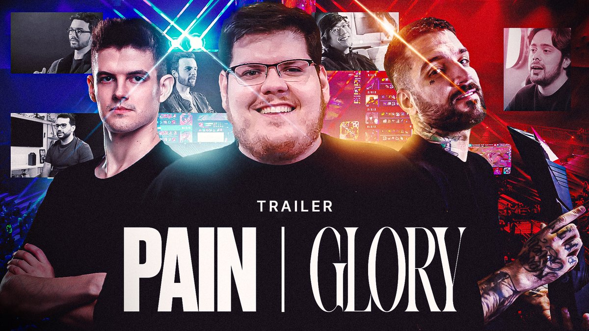 NÃO É UM TWEET SOBRE A LTA SUL… mas o trailer do documentário sobre os nossos 12 anos de CBLOL, com lançamento previsto para 2025. PAIN&GLORY vai contar a história que, a partir de 2025, ganha um novo capítulo com a confirmação da nossa participação na LTA Sul! #GOpaiN