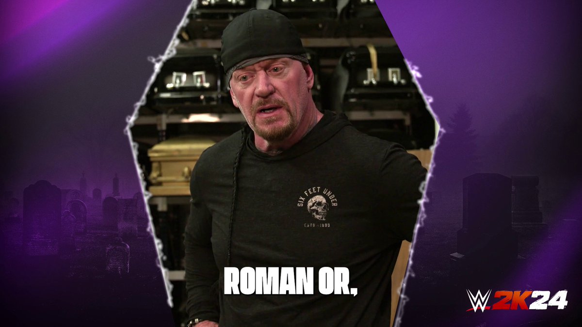 Who would you want to see the Undertaker challenge in a casket match? 👀#WWE2K24