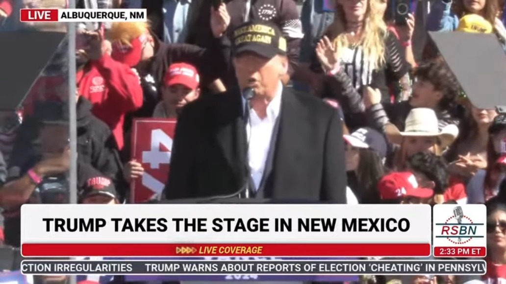 Trump: I won New Mexico twice (He lost New Mexico twice)