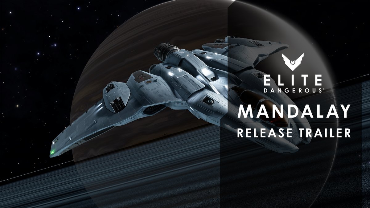 🚀 Discover the wonders of the galaxy in the Mandalay, the next generation of exploration ship. Available now from the Elite Dangerous Gamestore: