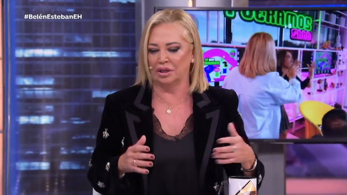 .Belén Esteban está en el canal TEN con el programa Ni Que Fuéramos Shhh #BelénEstebanEH
