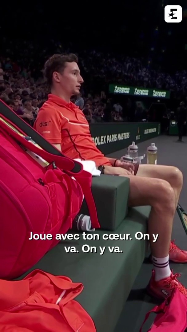 Ça, j'adore chez Ugo Humbert ! Les "pep talks" à lui-même pour se booster en permanence.