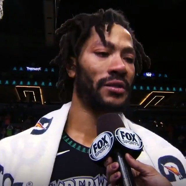 6 years ago today: D Rose dropped 50 Every NBA fan shed a tear that night