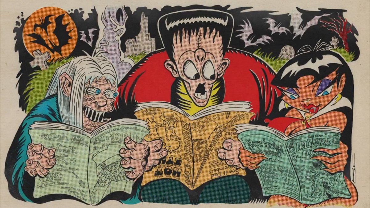 Spooky season inking &amp; coloring session Soundtrack: Al Mitchell and His Orchestra - The House Is Haunted (1934)