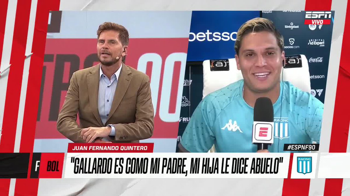 "Gallardo es mi padre, mi hija le dice abuelo" Ya volvió Gallardo, y si volves vos Juanfer Quintero?