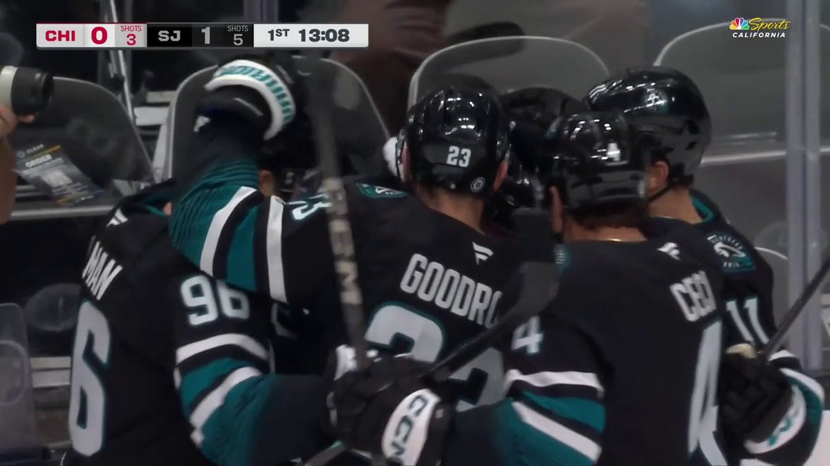 There it is! ✅ Will Smith has his first in the NHL! 📺: Sportsnet or stream on Sportsnet+ ➡️