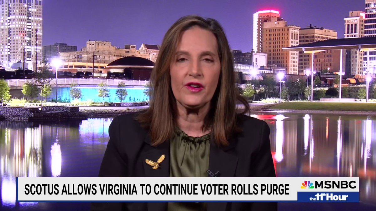 “Federal law is very clear, Virginia shouldn’t be permitted to do this.” Joyce Alene on the Supreme Court allowing Virginia to purge suspected noncitizens from voter rolls.