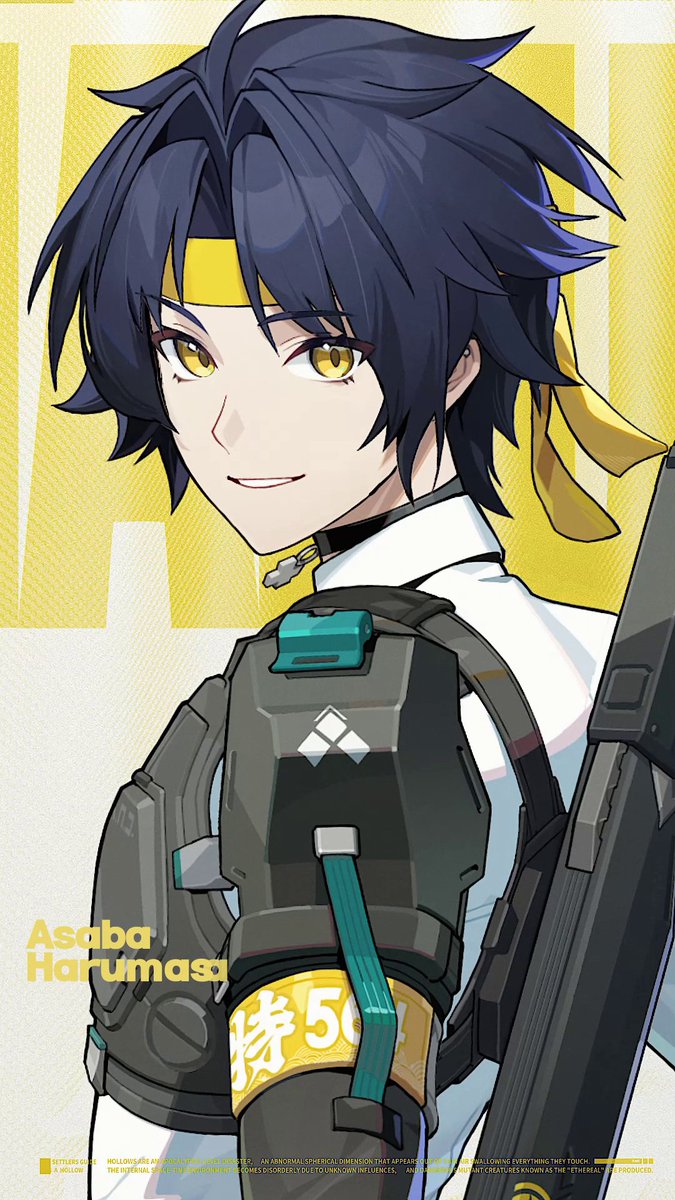 Agent Record | Asaba Harumasa #zzzero #zenlesszonezero #Harumasa