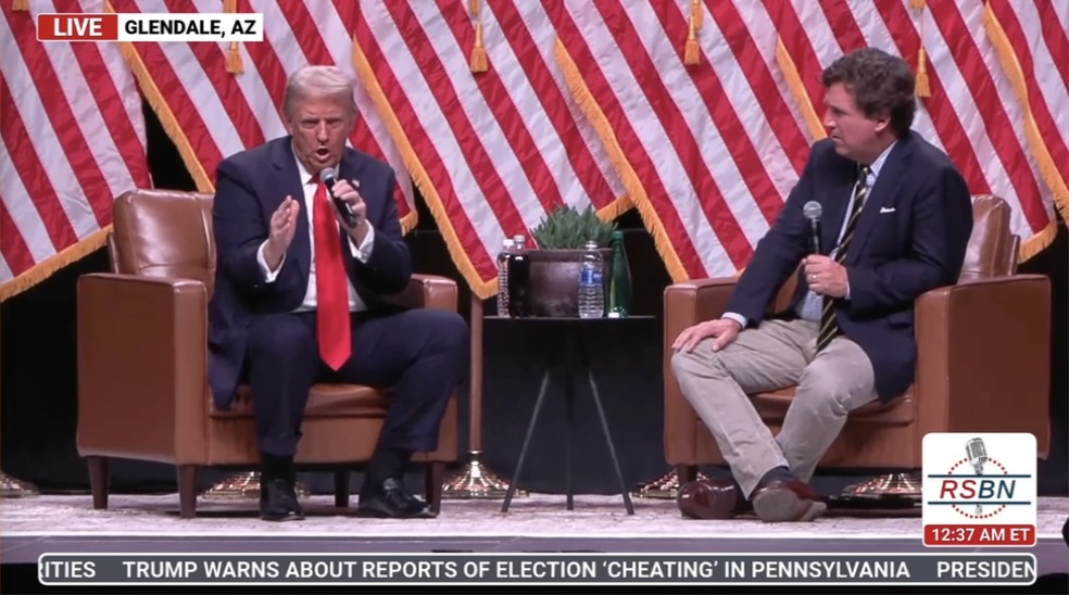 Trump: Let's put Liz Cheney with a rifle standing there with nine barrels shooting at her. Let's see how she feels about it when the guns are trained on her face