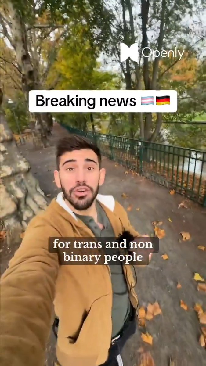 🏳️⚧️ Germany’s ambitious self-determination law has entered into force, making it easier for for trans and non-binary people to change their legal gender. 🎙️ Reporter: @enriqueanartelazo in Berlin.