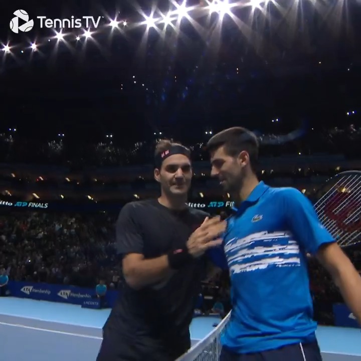 Special night. Special performance. Special player ✨ As the #NittoATPFinals approaches, reliving the night that Roger Federer beat Djokovic for the final time in his career!
