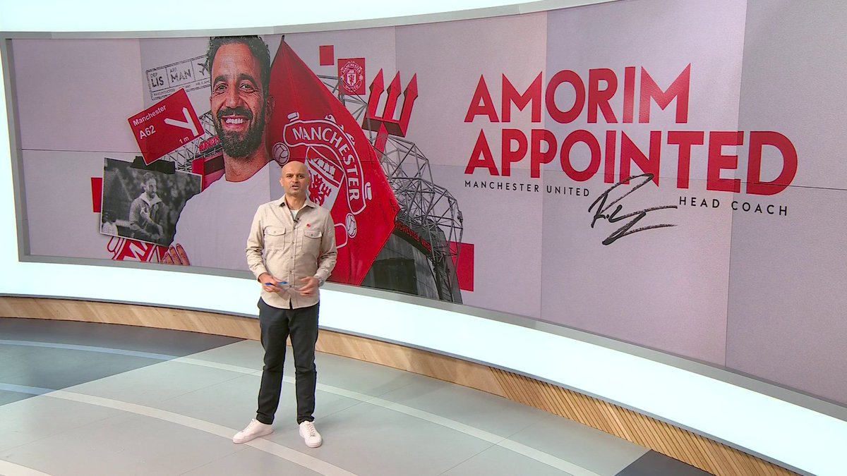 BREAKING: Manchester United have announced the appointment of Ruben Amorim as Head Coach of the men’s first team 🚨 The current Sporting CP manager will head to Old Trafford on Monday 11th November once he has fulfilled his obligations with the Portuguese club 🔴