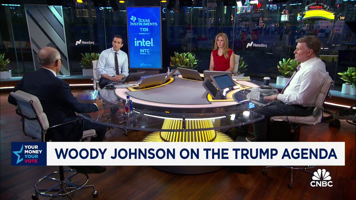 "I don't think he's going to use an axe," to slash government jobs to rein in spending, says Woody Johnson, owner New York Jets, on Donald Trump. "I think he's going to do it very judiciously. He's got a different group of people this time. I think he knows Washington a lot better."