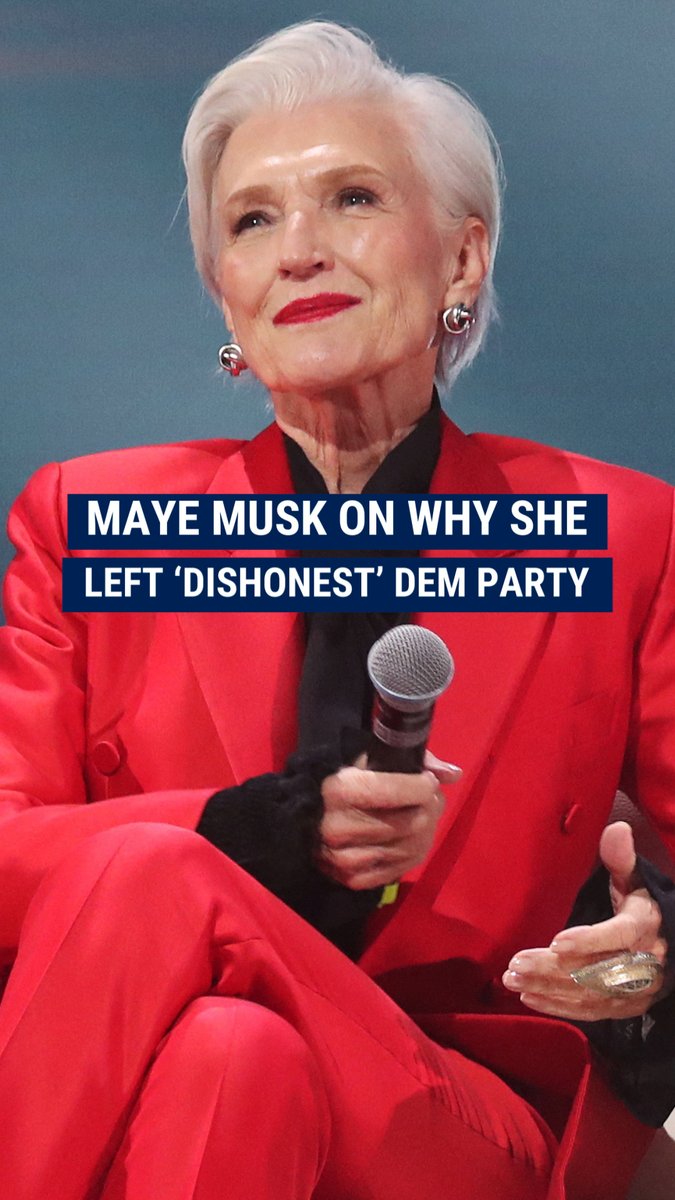 X-ED OUT: Elon Musk's mom calls out the "malicious" and "dishonest" Democratic Party and explains why she has no regrets about ditching the party after years of loyal support.
