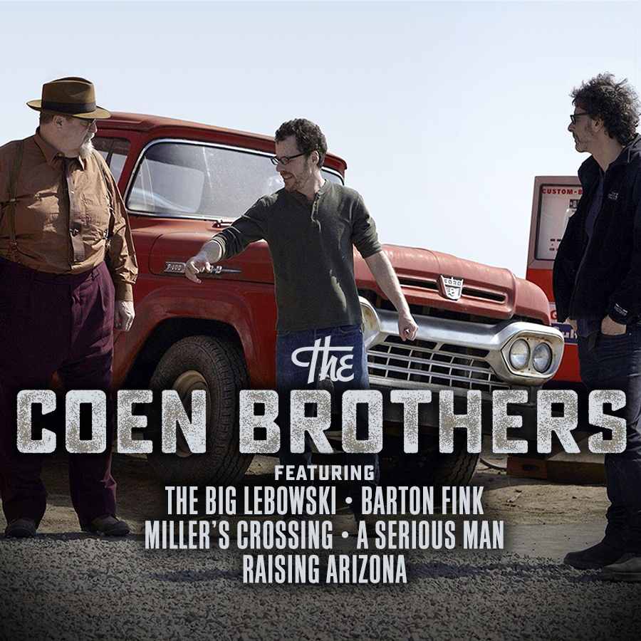 THE COEN BROTHERS 🤠 Now playing on Criterion Channel! Enter into the idiosyncratic universe of Joel and Ethan Coen, whose wickedly entertaining films are beloved for their offbeat characters, ultraquotable dialogue, and iconic performances.