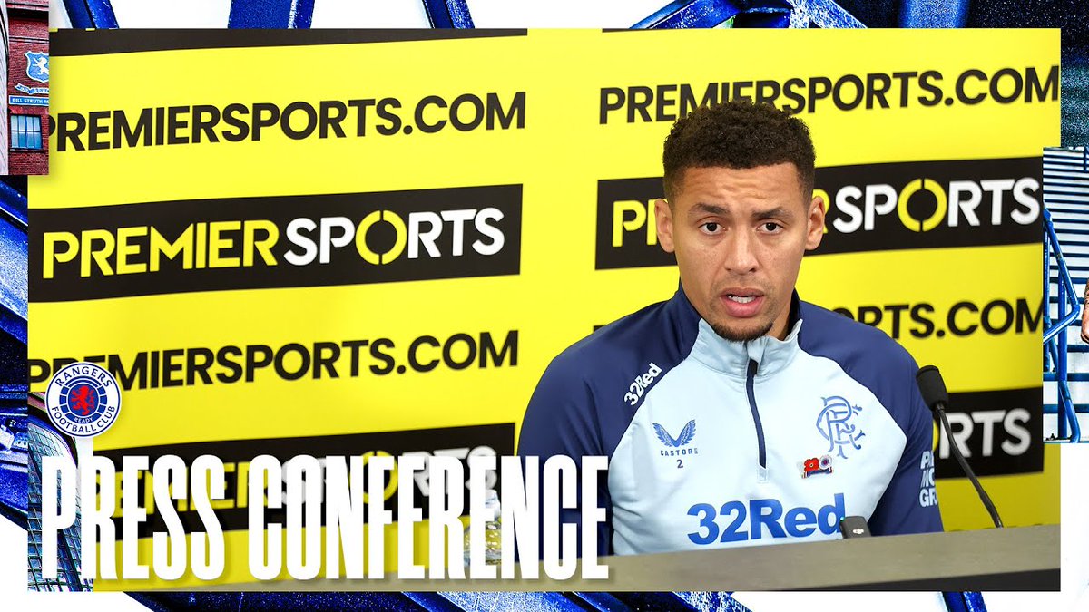 🎙️ James Tavernier spoke to the media ahead of Sunday's match against Motherwell.