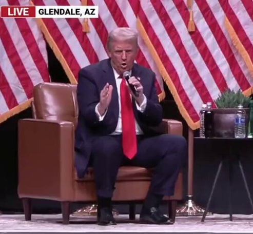 Vice President Harris: “I pledge to seek common ground… I don't believe that people who disagree with me are the enemy” Trump: “Let's put [Liz Cheney] with a rifle standing there with nine barrels shooting at her. Let's see how she feels about it when the guns are trained on her face”