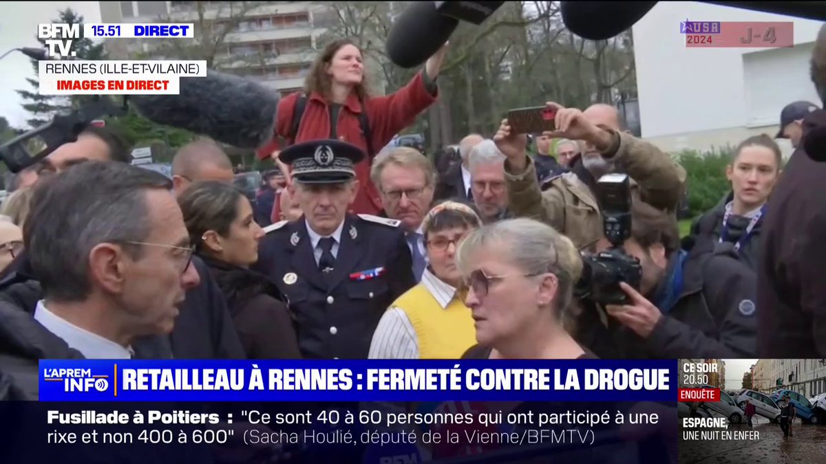 Rennes. le témoignage poignant d'une habitante du quartier Maurepas : "Ce ne sont que des étrangers (...) j'ai peur, j'entends les tirs de kalachnikov (...) On n'est plus en France"