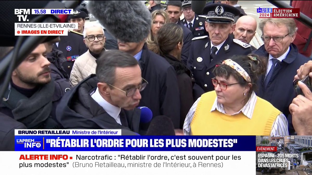 "Vous qui fumez des joints, qui prenez des rails de coke, il a le goût des larmes et surtout du sang": à Rennes, Bruno Retailleau s'adresse aux consommateurs de drogue