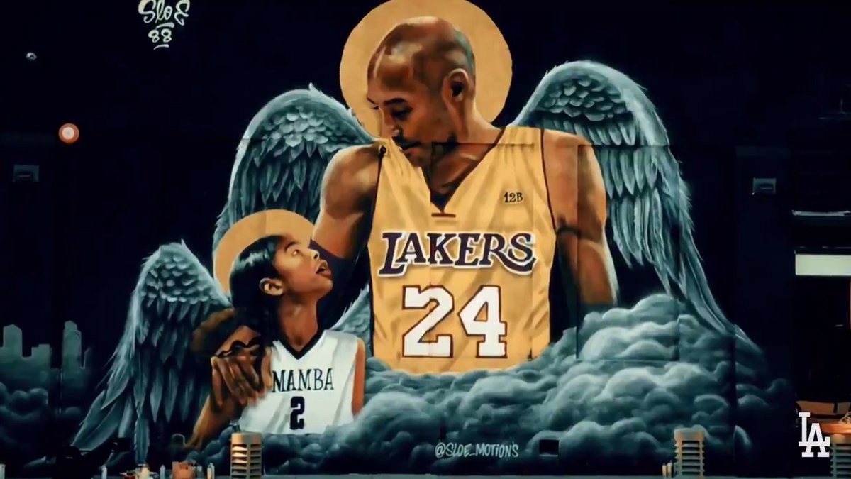 The Dodgers tribute to Kobe Bryant, narrated by Vin Scully 💙 (From August, 2020)
