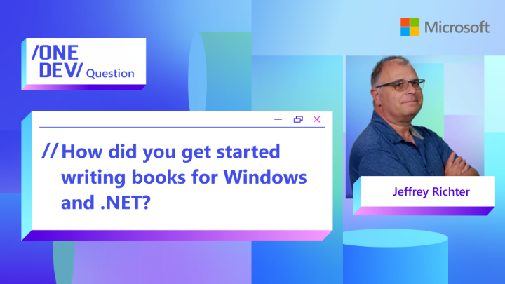 Ever wonder how a software engineer becomes an author? Jeffrey Richter, (and cardboard Jeffrey Richter), shares how he got into the writing business. What’s your passion project? Share below! ⬇️ Jeffrey's books: #TechWriting #OneDevQuestion