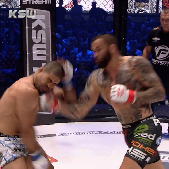 KSW TOP 20 Knockouts for 20th Anniversary 👊 1⃣0⃣ Michał Materla vs. Rousimar Palhares XTB #KSW100 | KSWTV | CANAL+ SPORT