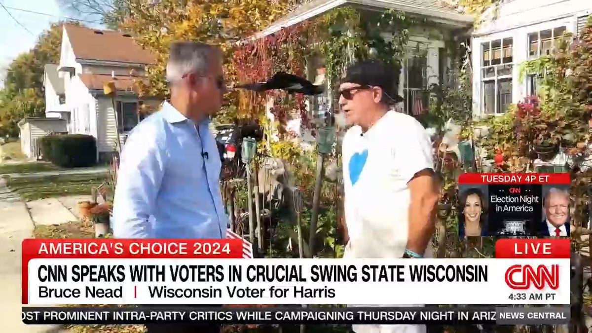 Republican Wisconsin voters: Donald Trump trying to overthrow a legal election was it for me. I know there's a lot of Republicans voting for Vice President Harris because we really want to close this chapter in history