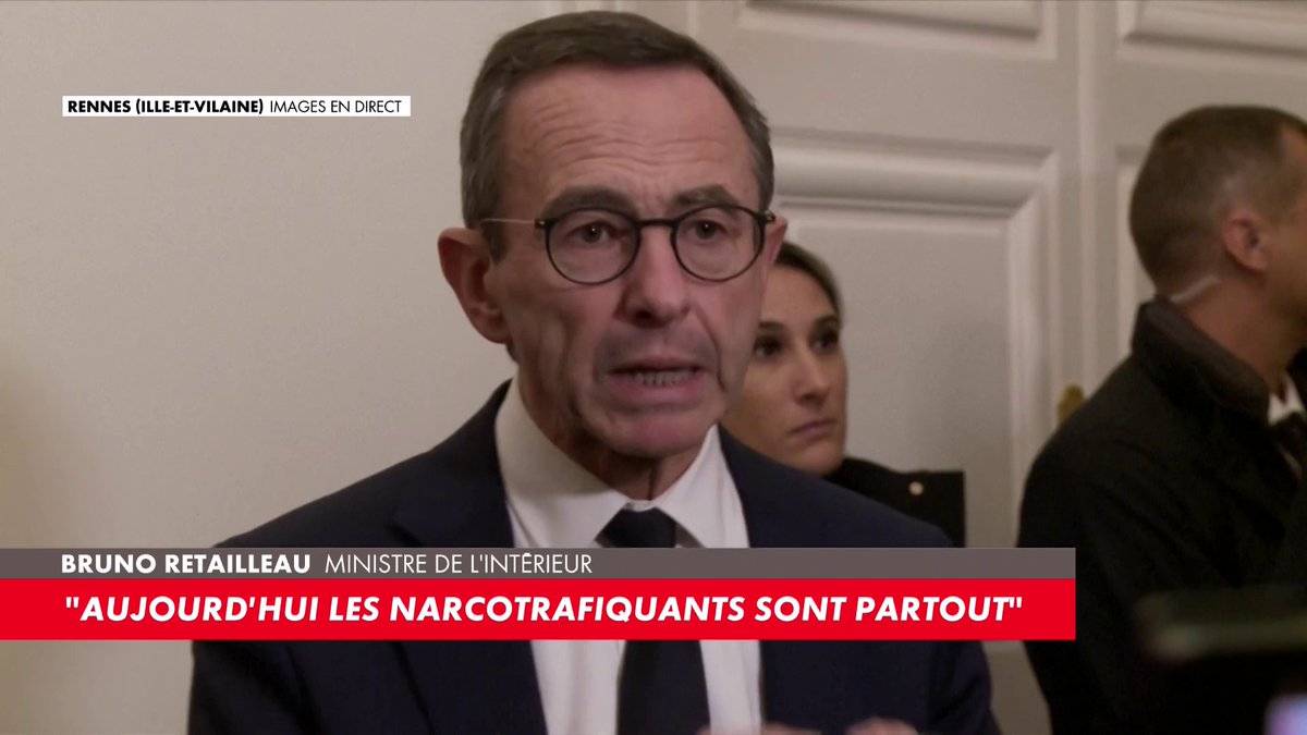 Bruno Retailleau, ministre de l'Intérieur, expose les solutions face au narcotrafic en France : «Il nous faut un nouvel arsenal législatif», dans #PunchlineWE