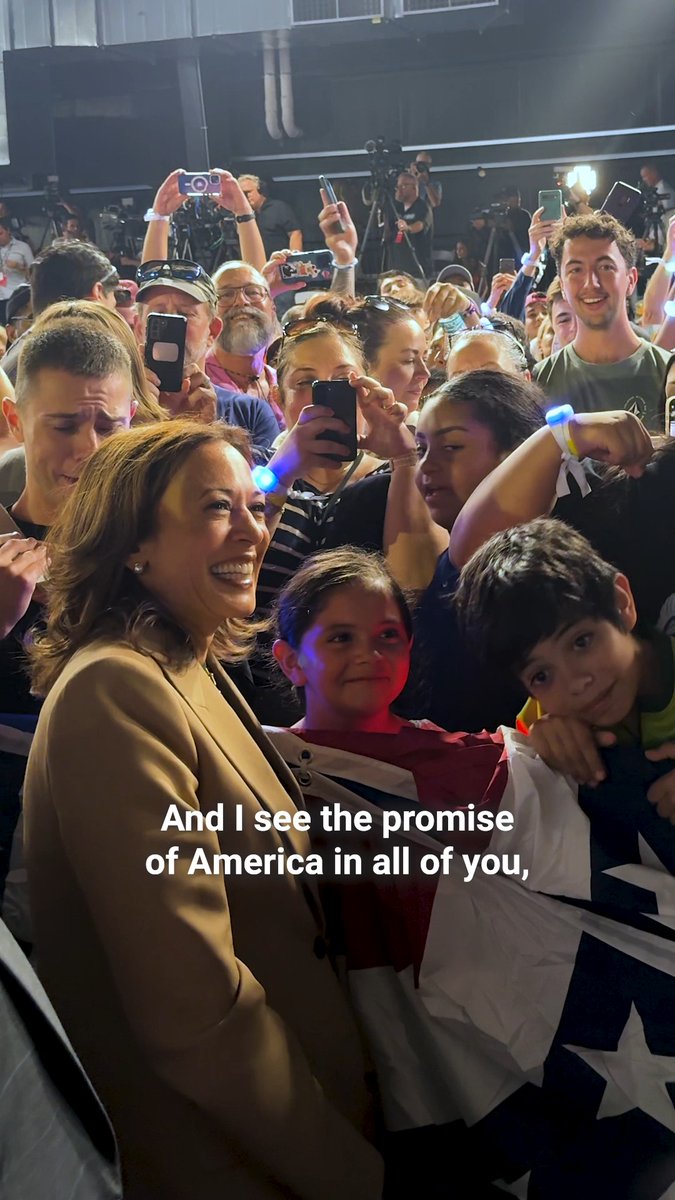 I see the promise of America in our children. Let us fight for this beautiful country we loveโfor them.