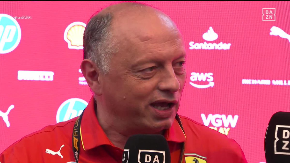 Lo está entrevistando Roldán Rodríguez y de lo primero que habla es de los afectados por la DANA 🥹 Fred Vasseur y su mensaje para Valencia en DAZN ❤️‍🩹 #BrasilDAZNF1 🇧🇷