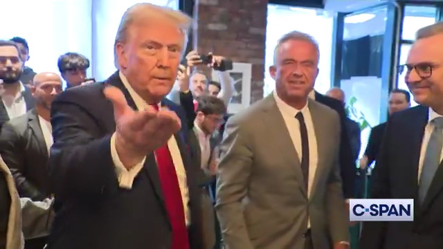 Donald Trump on anti-vaxxer RFK Jr: “He's going to have a big role in health care. He knows it better than anybody.”