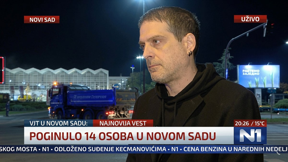 To je to! Novinar Igor Mihaljević #NoviSad TV N1 Beograd