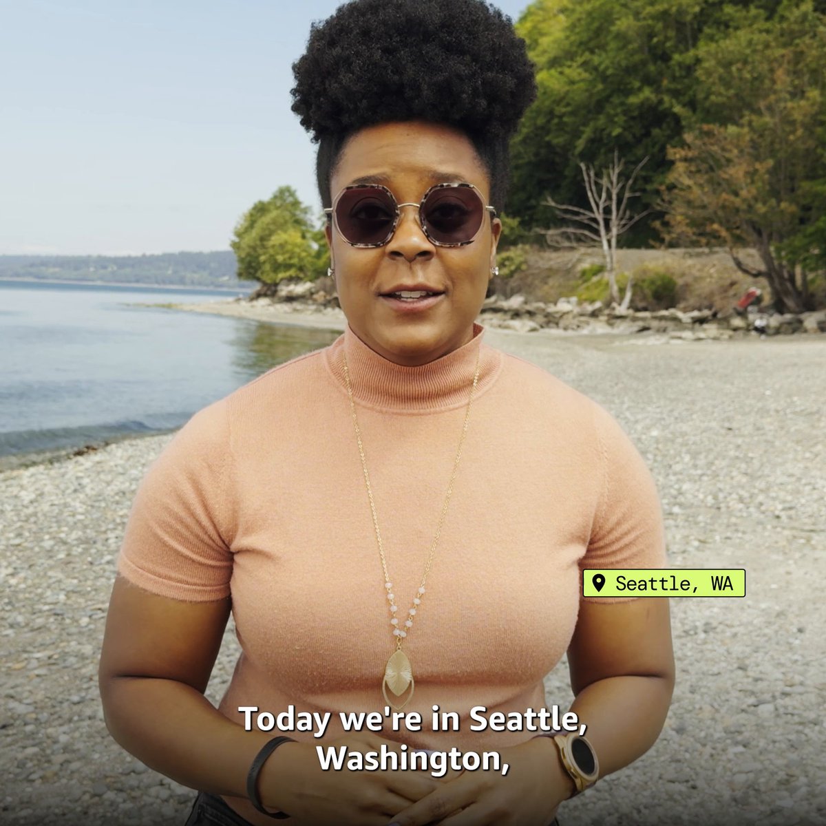 How is #generativeAI transforming Seattle's small businesses? 🌱🐾 Join #AWS' Dr. Nashlie in Seattle to see how #AI empowers local entrepreneurs to foster community, boost innovation & better serve their customers. Follow along to see AI in action! 💻 👉