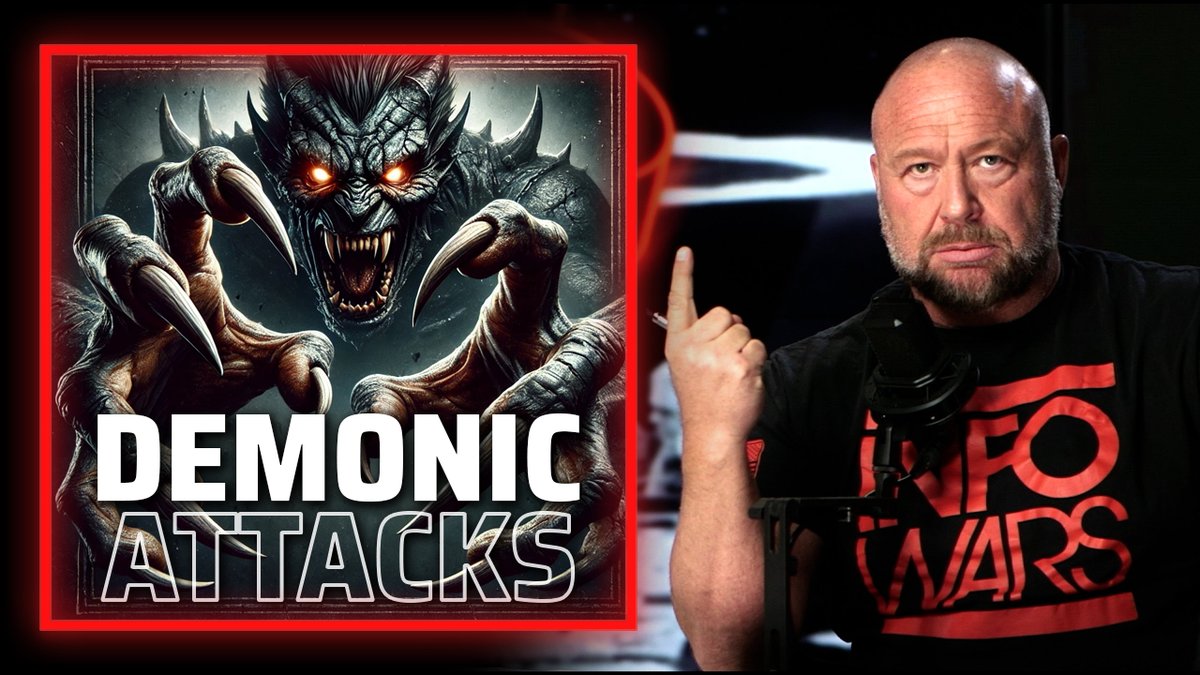 BREAKING: Alex Jones Reveals Never Before Heard Story Of Personal Demonic Attack PLUS— New Details About Tucker Carlson's Spiritual Battles