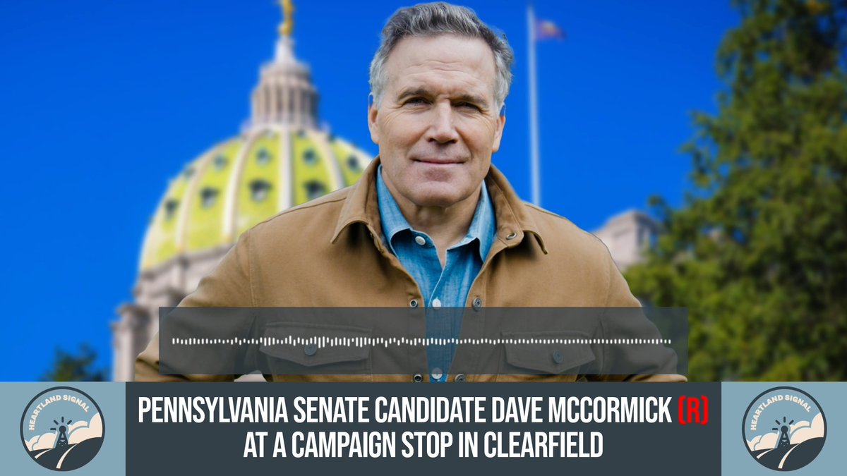 HOT MIC: Pennsylvania GOP Senate candidate Dave McCormick tells a voter in Clearfield that he's against the ACA provision to allow for children to be on their parents' health insurance plans until the age of 26. "I'm not for that. I got to get my kids working!" The McCormick campaign did not immediately respond for comment.