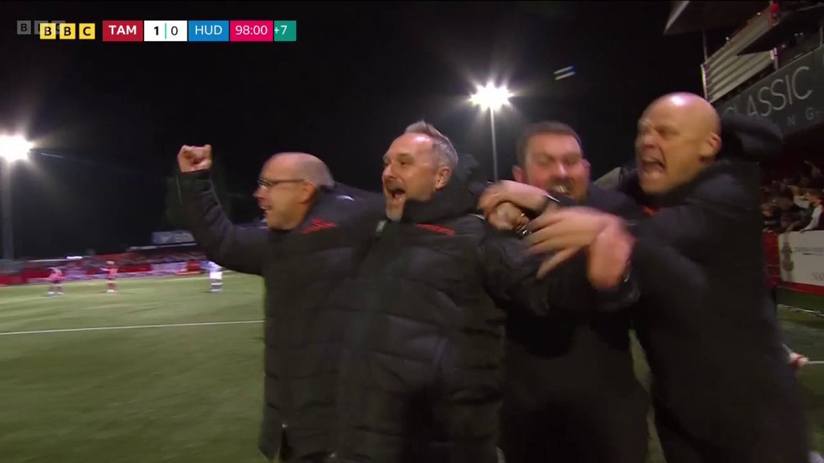 "It's one of the greatest night's this football club has EVER seen!" #FACup #BBCFootball