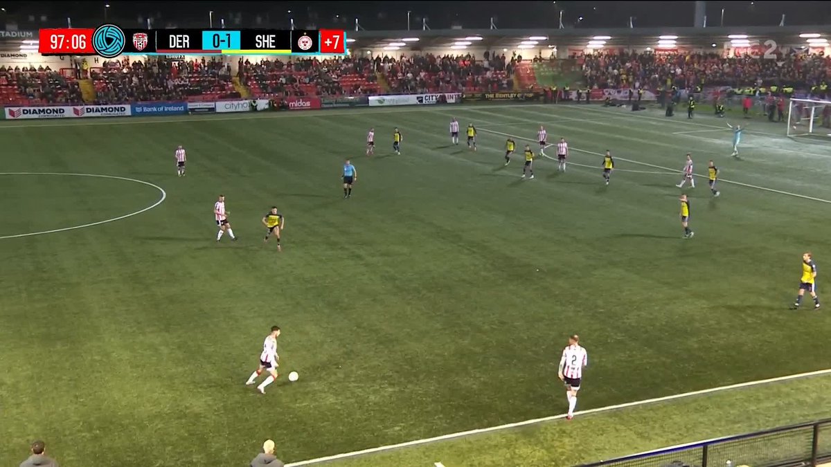 Look at these scenes. Damien Duff wins the league with Shelbourne. A truly SENSATIONAL story. The Greatest League In The World.