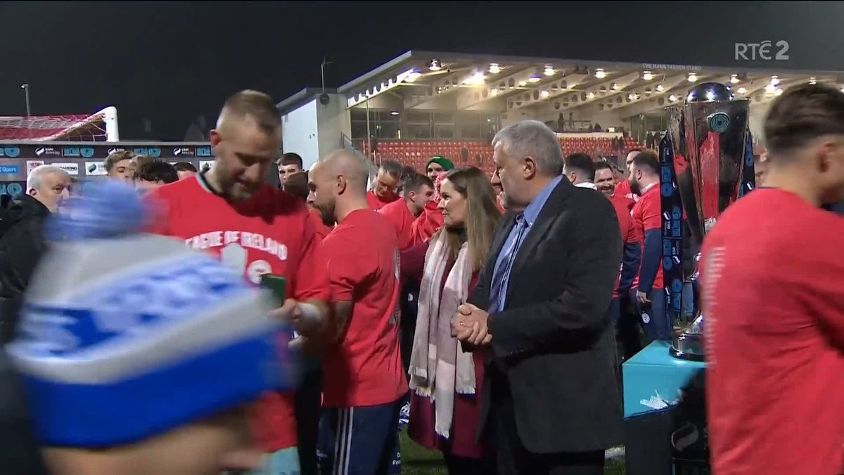 Shelbourne are the 2024 League of Ireland Premier Division champions!