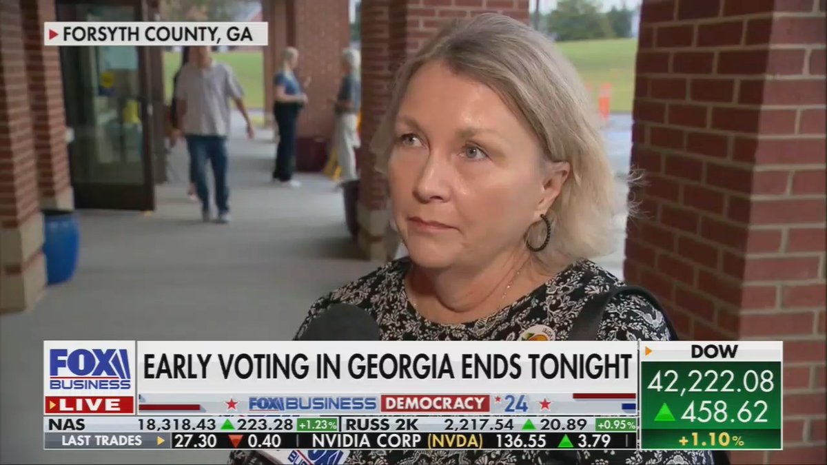 Georgia voter to Fox: Although I am a conservative, I did not vote for Donald Trump because the values he is representing are not mine