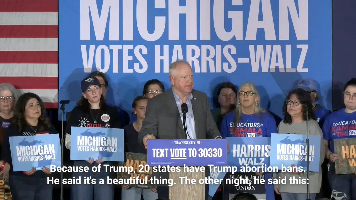 Trump said he’d be a “protector” of women — “whether the women like it or not.” The women here in Michigan have something to say about that.