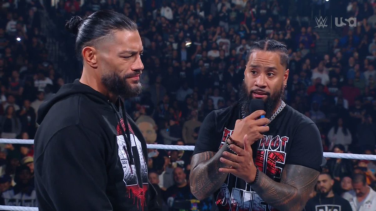 Come on, Uce! Hear Jimmy Uso out 👀 #SmackDown